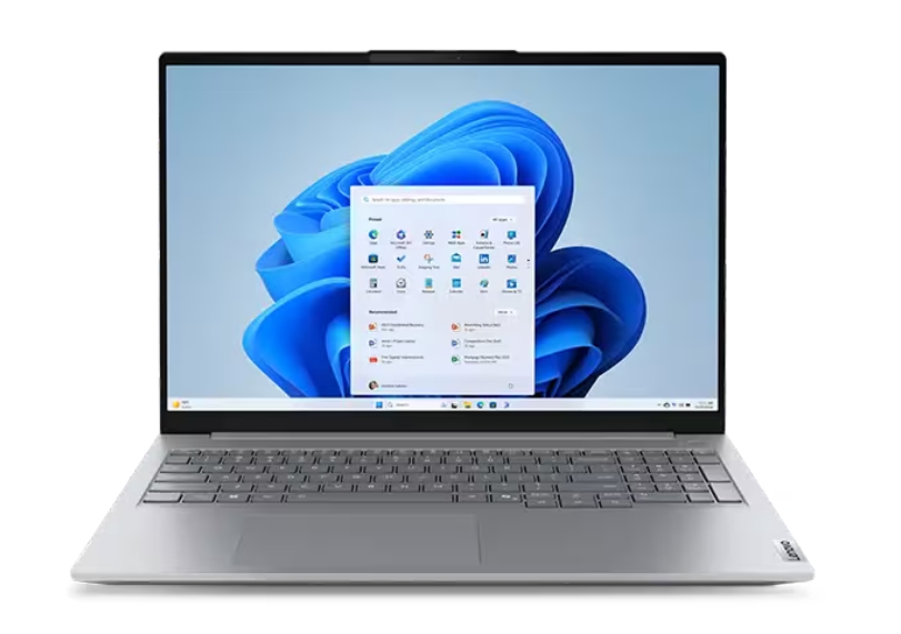 Laptop Lenovo ThinkBook 16 G8 IRL, Core 3 100U, 8 GB RAM, 256 GB SSD, 16 WUXGA IPS, FHD camera, backlit keyboard, 3Y
