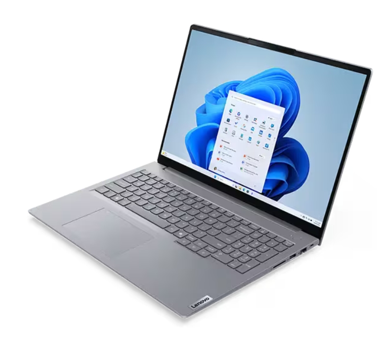 Laptop Lenovo ThinkBook 16 G8 IRL, Core 3 100U, 8 GB RAM, 256 GB SSD, 16 WUXGA IPS, FHD camera, backlit keyboard, 3Y