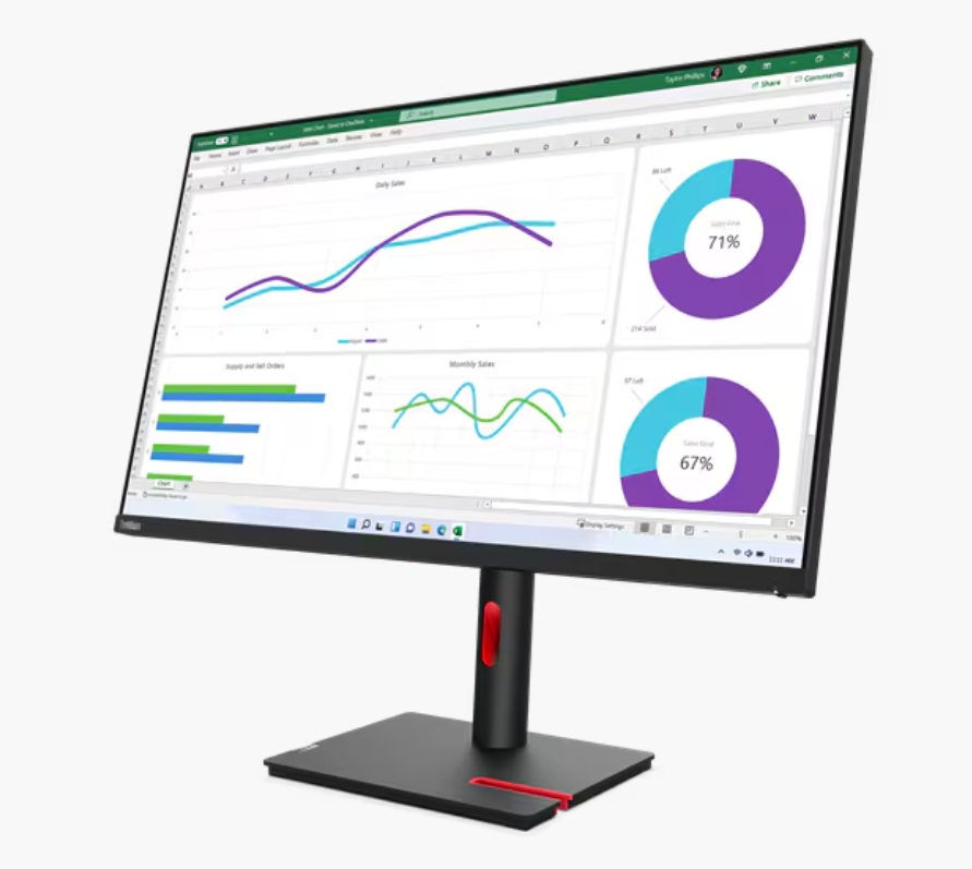 Monitor Lenovo ThinkVision T32h-30 315 IPS WLED 2560x1440 60Hz USB-C Black