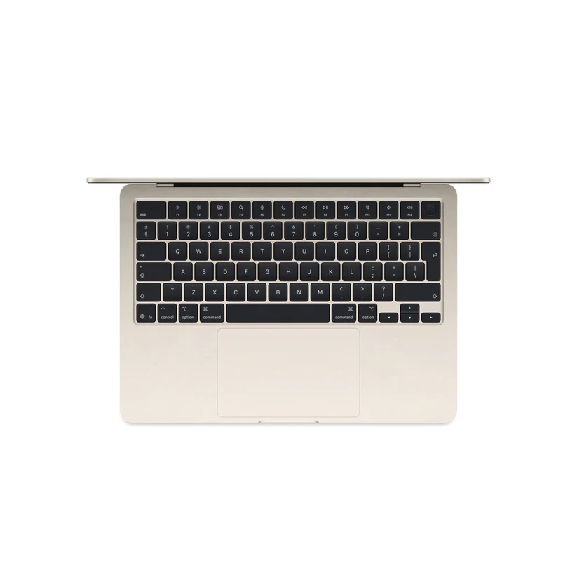 Лаптоп Apple MacBook Air 13.6 M5 10‑ядрен CPU/10‑ядрен GPU 16GB 1TB SSD Starlight