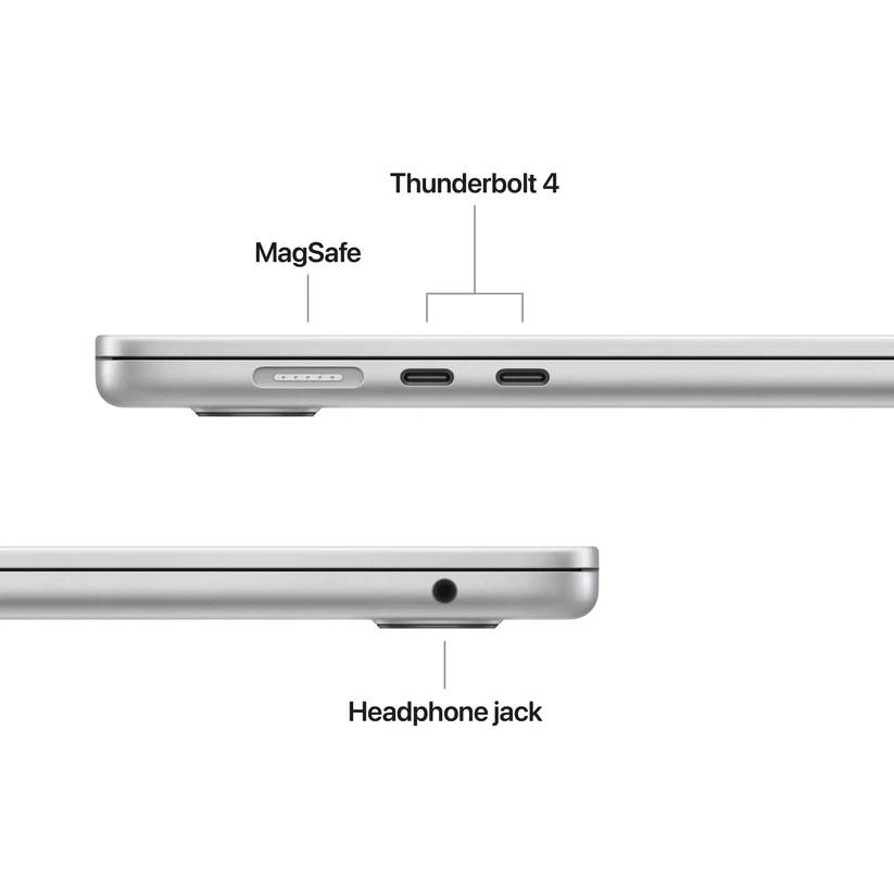 Apple MacBook Air 15.3 M5 10‑Core CPU/10‑Core GPU 16GB 1TB SSD Silver