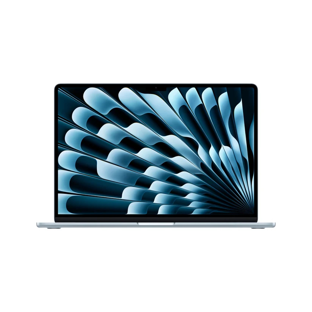 Лаптоп Apple MacBook Air 15.3 M5 10‑ядрен CPU/10‑ядрен GPU 24GB 1TB SSD Sky Blue