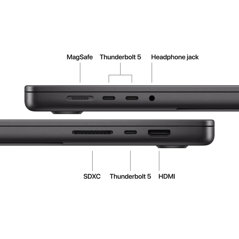 Apple MacBook Pro 16 M5 Pro 18‑Core CPU/20‑Core GPU 48GB 1TB SSD Space Black