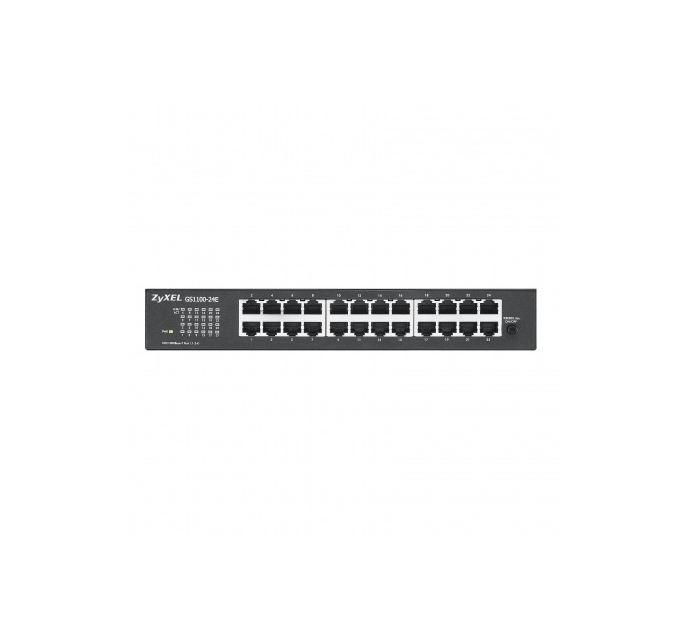 Суич ZyXEL GS1100-24E 24-port Gigabit Unmanaged