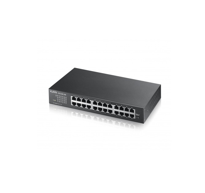 Суич ZyXEL GS1100-24E 24-port Gigabit Unmanaged