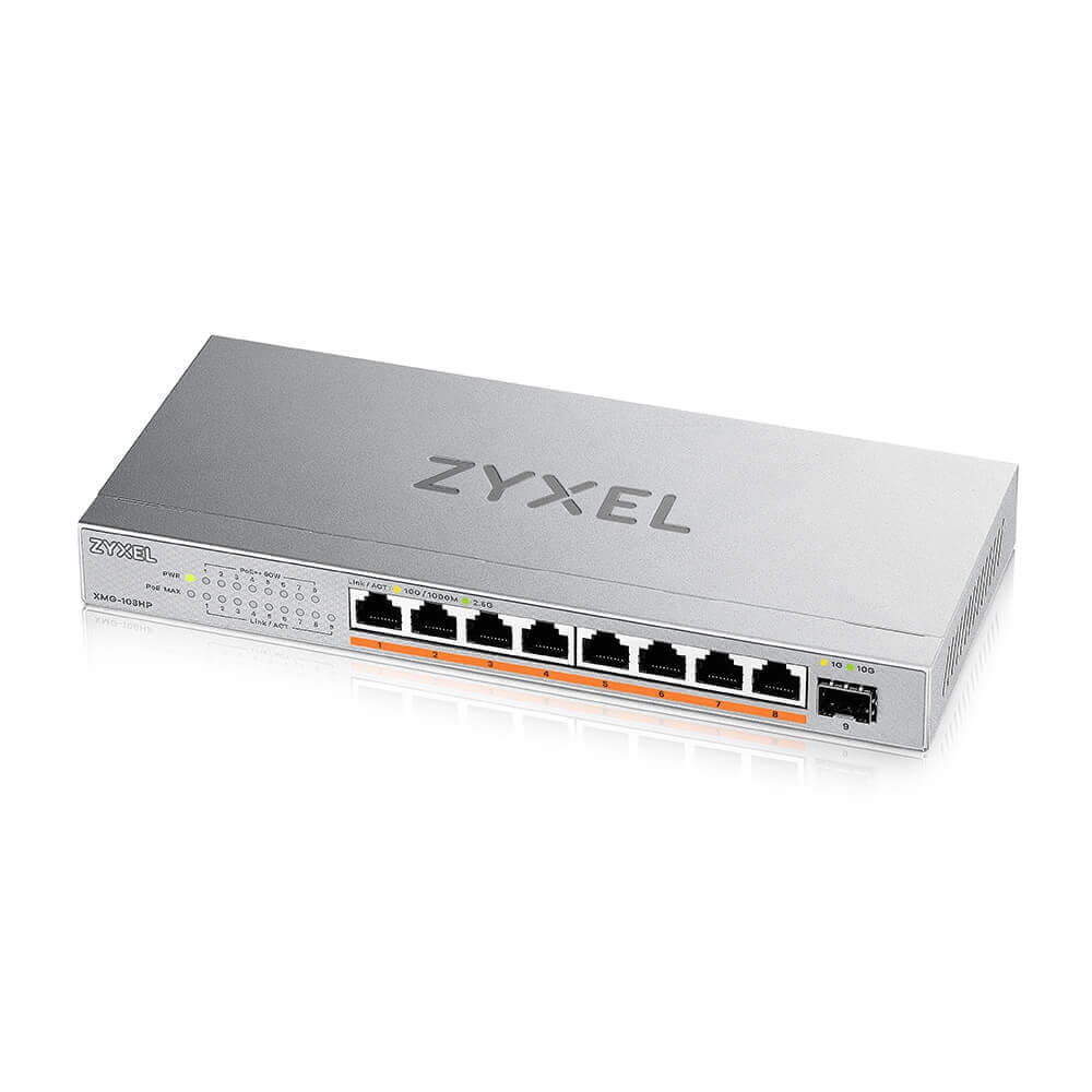 Суич ZyXEL XMG-108 8 Ports 2,5G + 1 SFP+ 8 ports