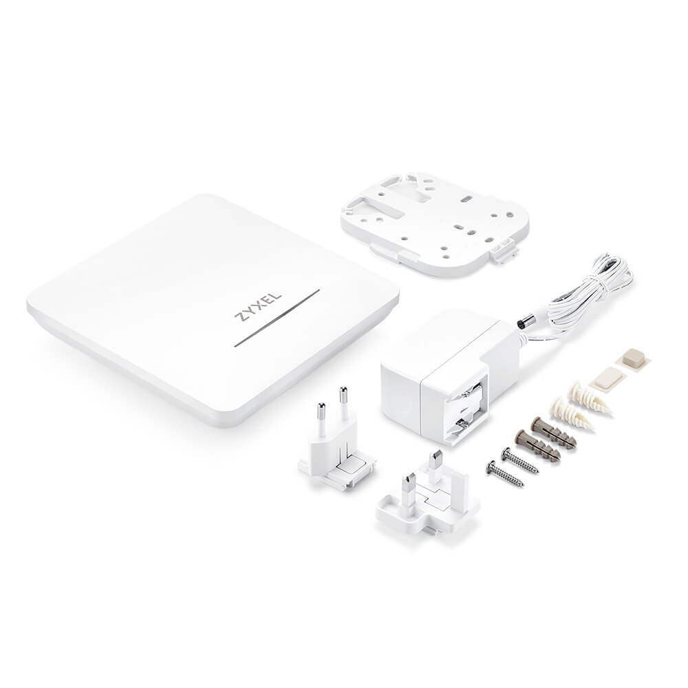 ZyXEL NWA50BE BE5100 Dual Radio 2x2 MU-MIMO PoE+ Standalone Nebula Cloud Power Adapter