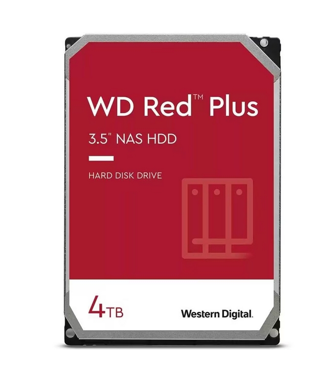 HDD диск Western Digital Red 4TB Plus
