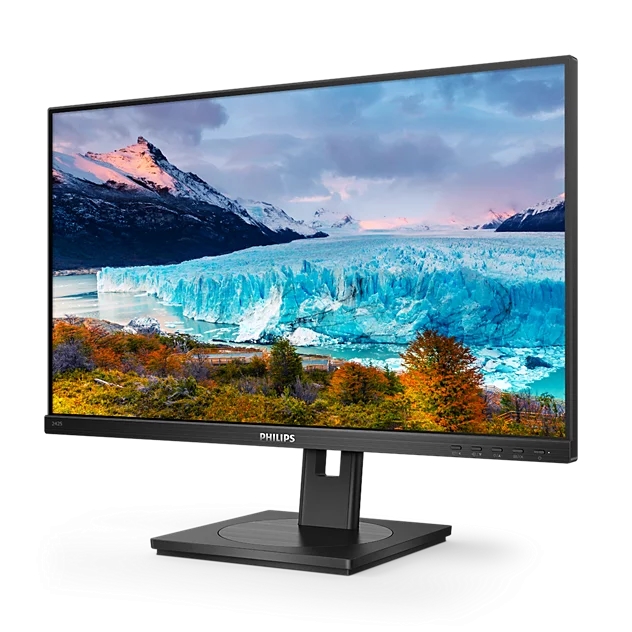 Монитор Philips 242S1AE, 23.8, IPS, FHD, 100Hz, 4ms, Adaptive Sync, HDMI, DP, DVI, Black