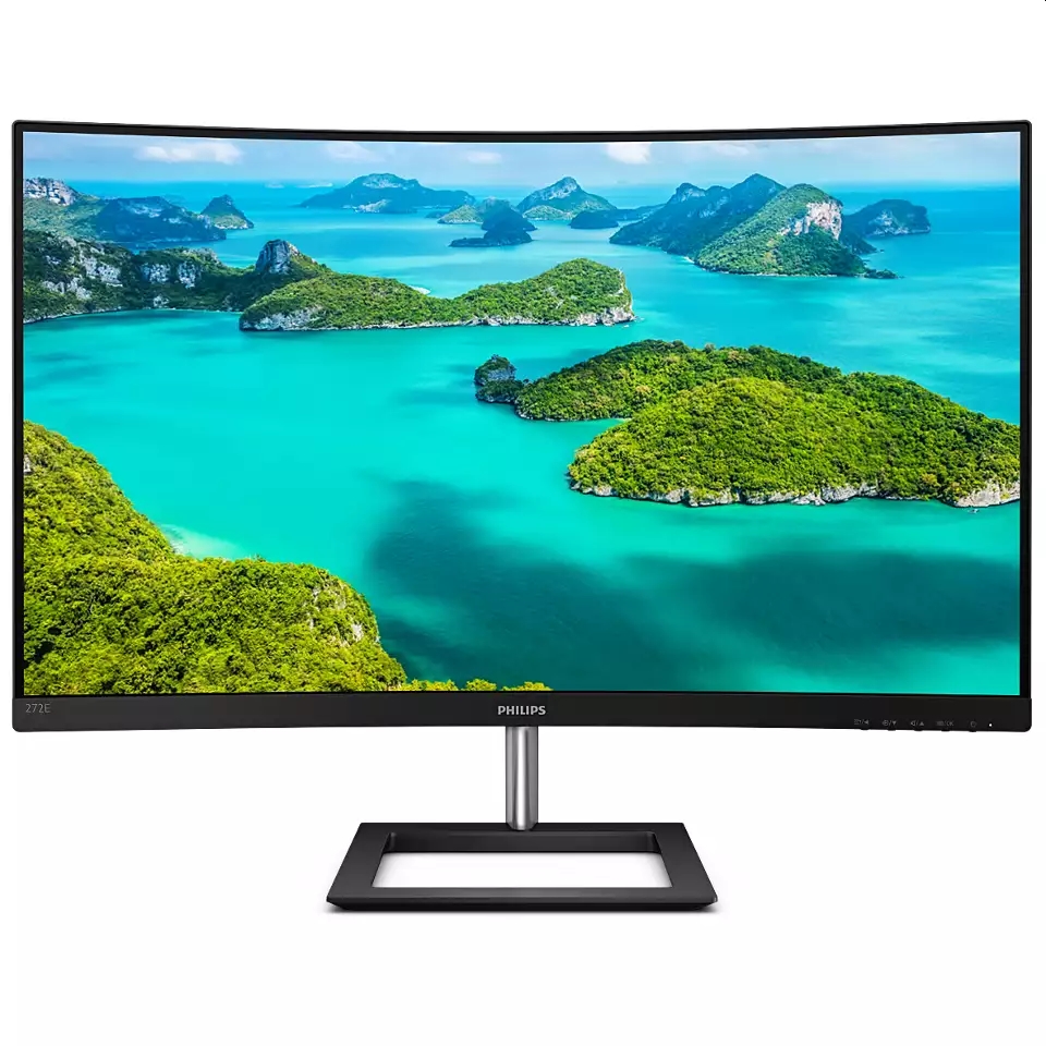 Монитор Philips 272E1CA 27 Curved 1500R WLED VA 1920x1080, Black