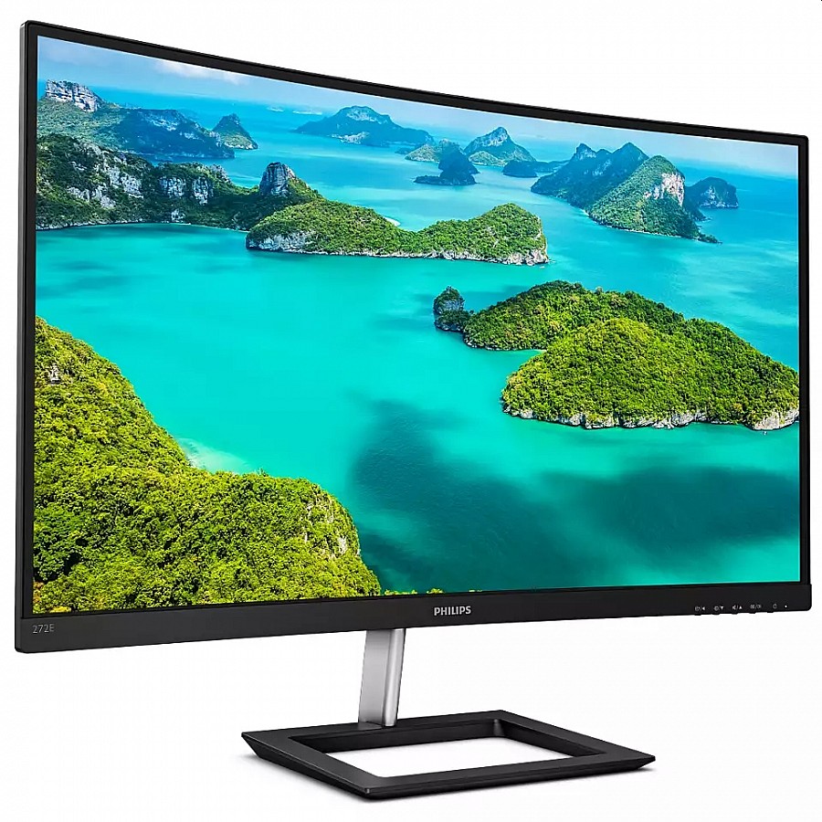 Монитор Philips 272E1CA 27 Curved 1500R WLED VA 1920x1080, Black
