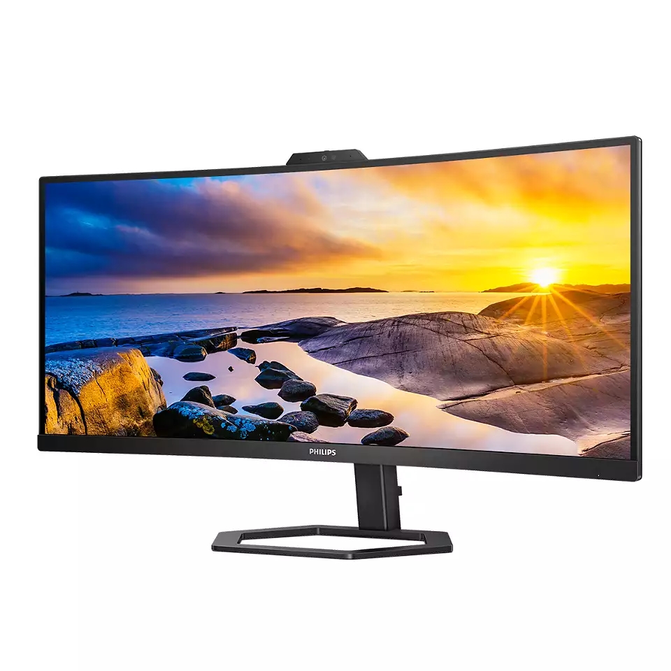 Monitor Philips 34E1C5600HE 34 Curved 1500R VA WLED 3440x1440 Low Blue Light