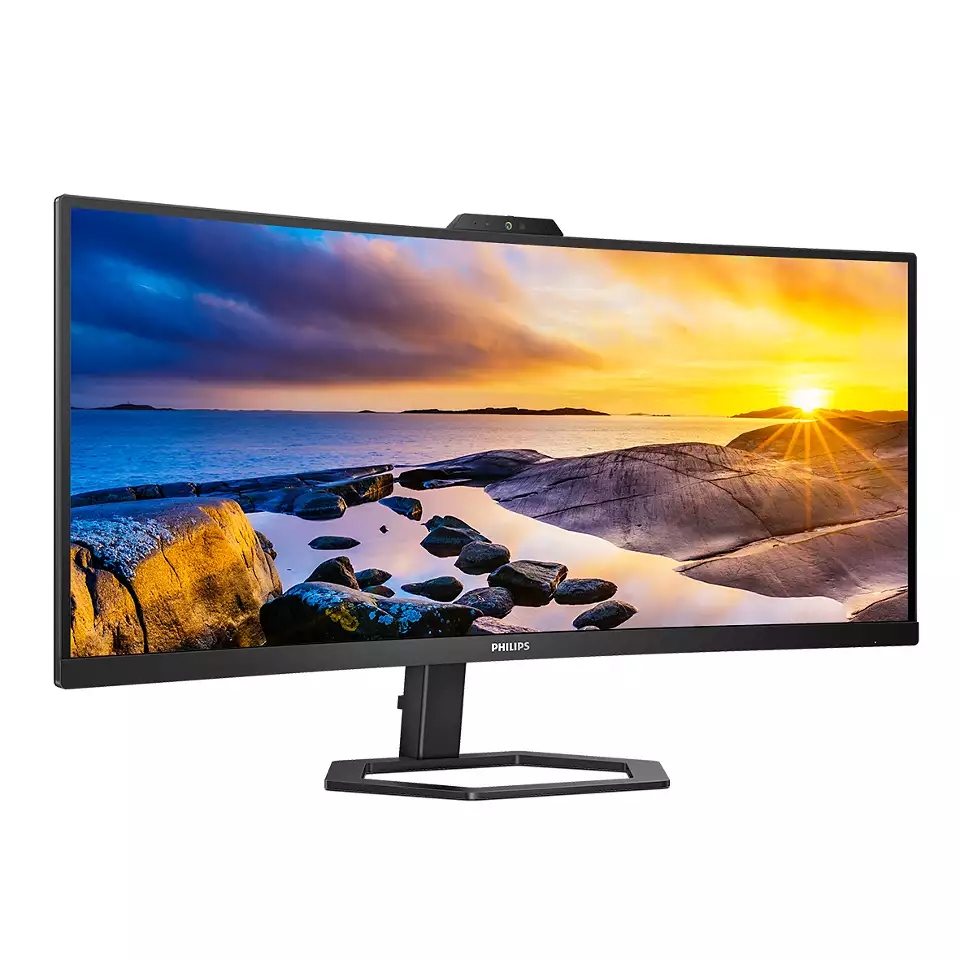 Monitor Philips 34E1C5600HE 34 Curved 1500R VA WLED 3440x1440 Low Blue Light