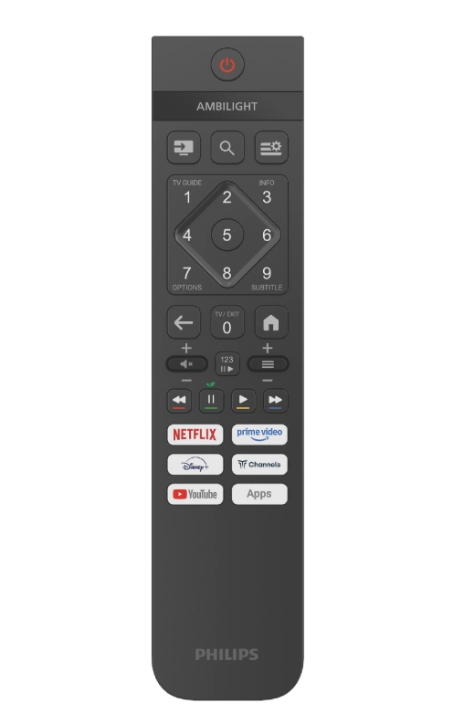 TV Philips 40PFS6000 40 2K FHD DLED DVB HDR10+ HLG Titan OS Black