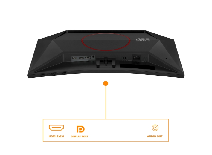 Monitor AOC C24G42E 236 VA Curved 1500R WLED 1920x1080 180Hz 4ms GtG 05ms MPRT