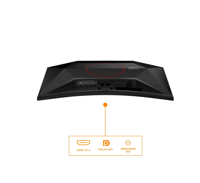 Монитор AOC C24G42FE, 23.6 Curved VA, FHD, 180Hz OC/144Hz, 4 ms, Adaptive Sync, HDMI, DPaoc