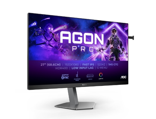 Монитор AOC AG276FK 27 Fast IPS WLED FHD, адаптивен синхрон