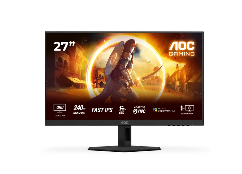 Монитор AOC Q27G4ZR 27 Fast IPS WLED 2560x1440 240Hz (260Hz OC) 1ms HDMI DP