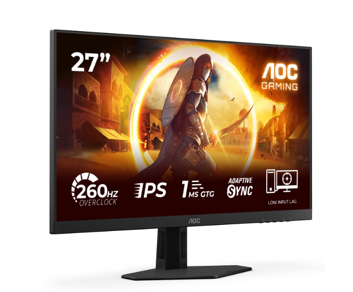 AOC 27G4ZRE 27 Fast IPS 260Hz 1ms Adaptive Sync 2xHDMI DP Monitor