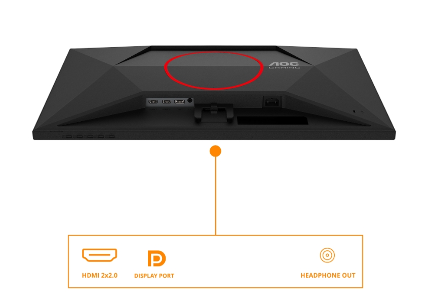 AOC 27G4ZRE 27 Fast IPS 260Hz 1ms Adaptive Sync 2xHDMI DP Monitor