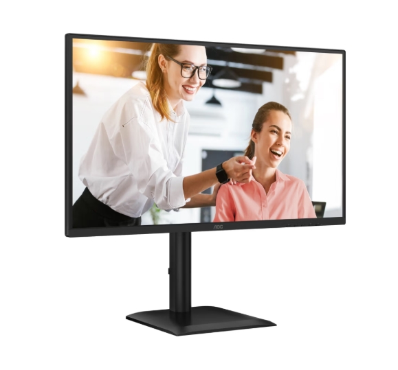 Монитор AOC Q27E4CV, 27, IPS, QHD, 120Hz, 4ms, Adaptive Sync, USB Hub, RJ45, HDMI, DP