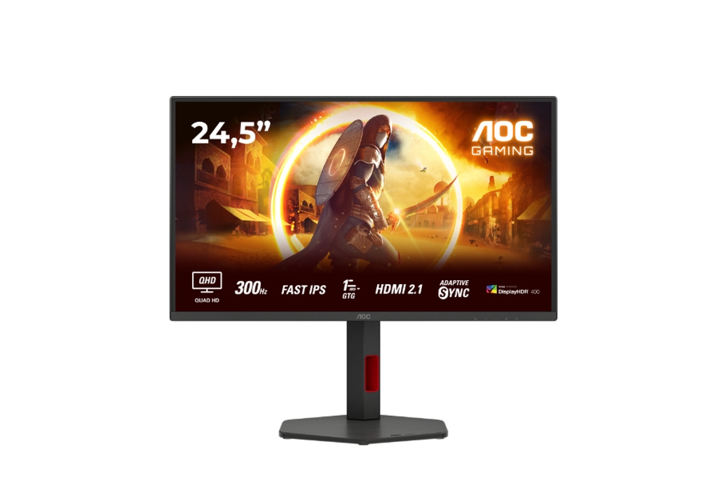 Монитор AOC Q25G4SR 24.5 IPS WLED 2560x1440 300Hz 1ms HDMI DP