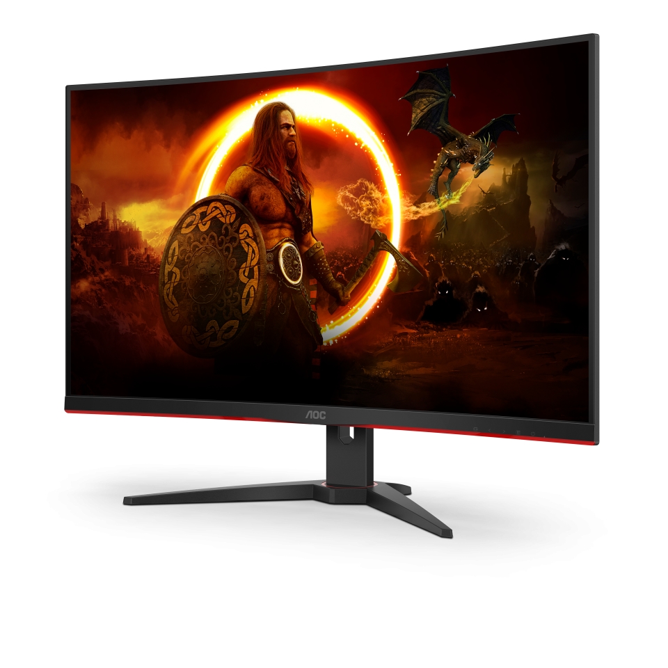 Монитор AOC C32G2ZE/BK 31.5 Curved 1500R VA WLED 1920x1080, Low Blue Light