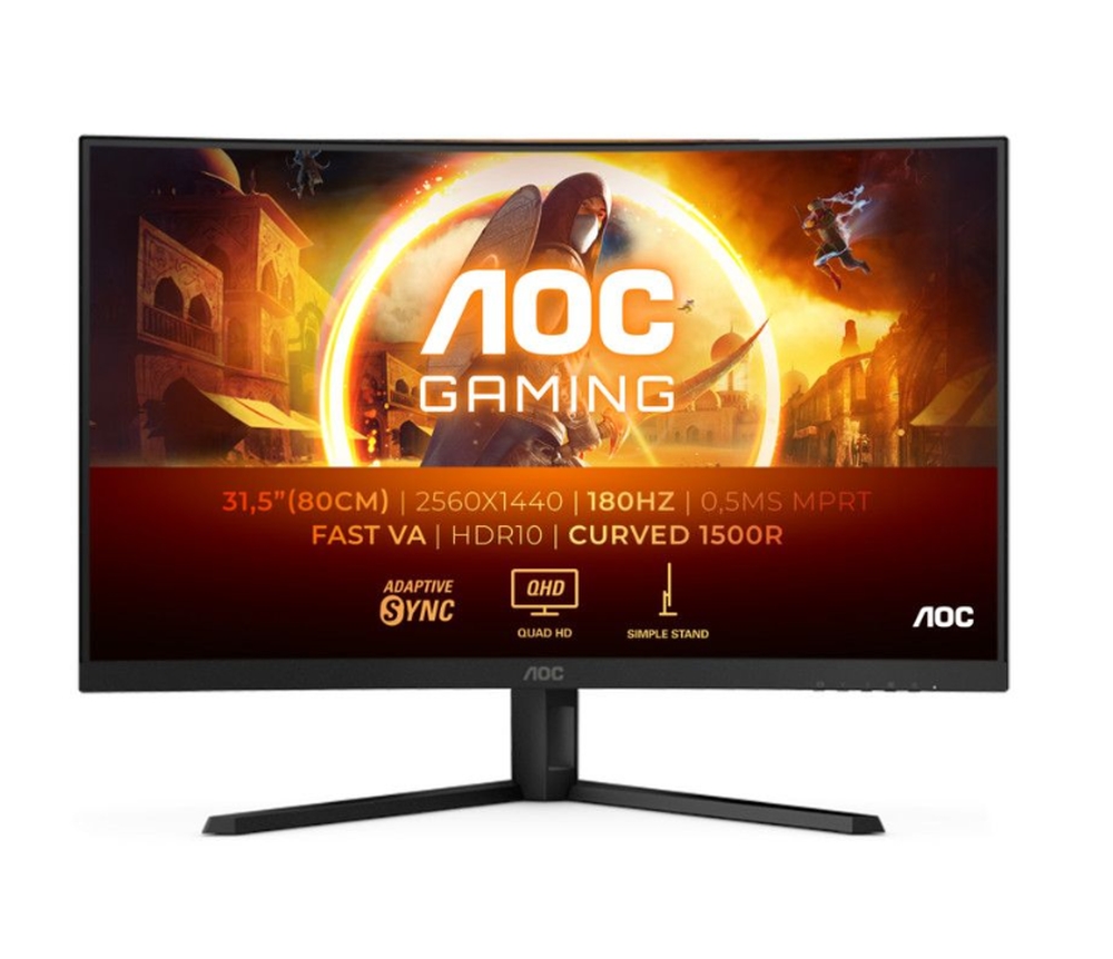 Монитор AOC CQ32G4VE 31.5 Curved 1500R WLED 2560x1440 Low Blue Light