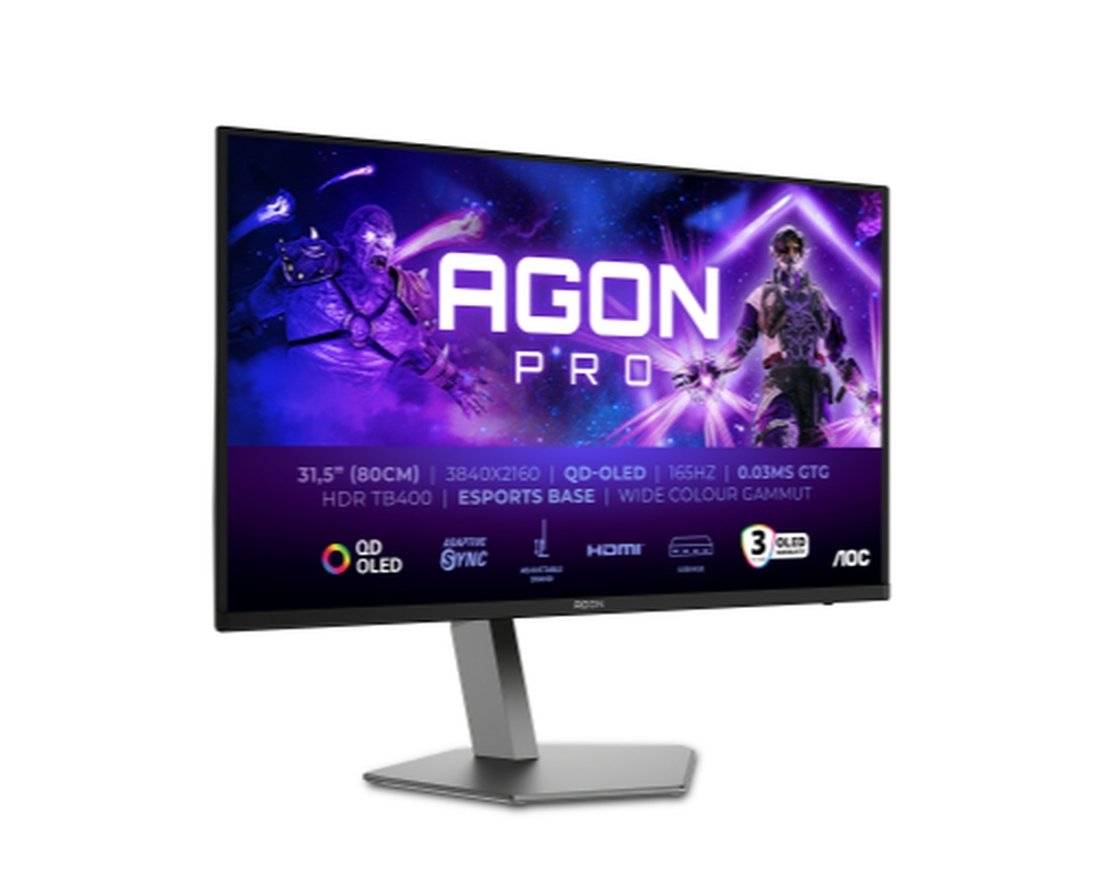 Monitor AOC AG326UD 31.5 QD-OLED 3840x2160 Low Blue Light