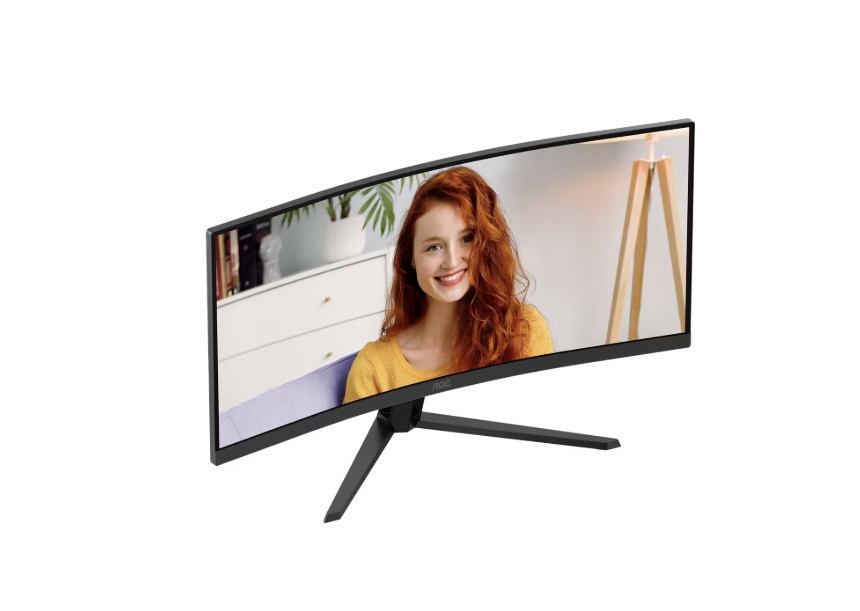 Monitor AOC CU34B3E, 34, Curved VA, WQHD, 120Hz, 4ms, Adaptive Sync, HDMI, DP