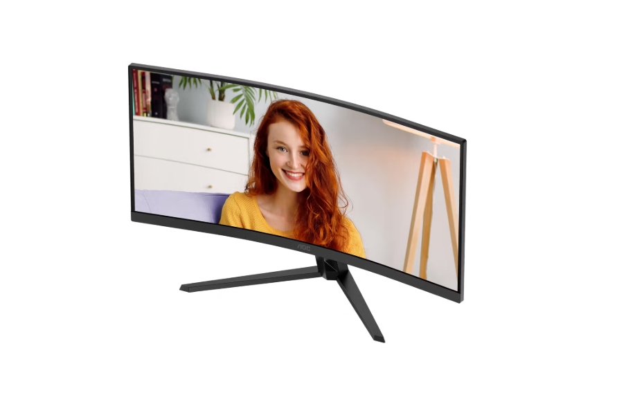 Monitor AOC CU34B3E, 34, Curved VA, WQHD, 120Hz, 4ms, Adaptive Sync, HDMI, DP