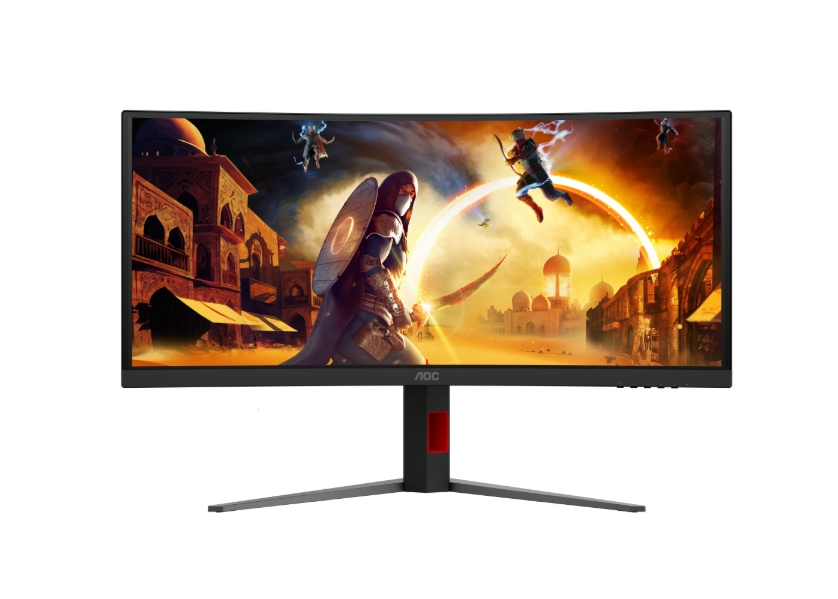 Монитор AOC CU34G4CA, 34, Curved Fast VA, WQHD, 180Hz, 1ms, Adaptive Sync, USB Hub, HDMI, DP