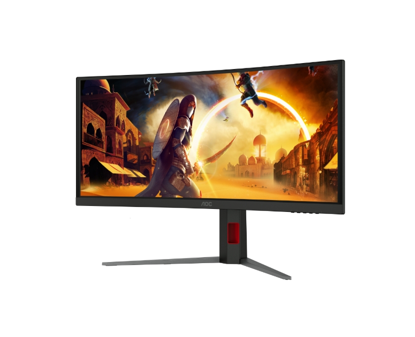 Монитор AOC CU34G4CA, 34, Curved Fast VA, WQHD, 180Hz, 1ms, Adaptive Sync, USB Hub, HDMI, DP