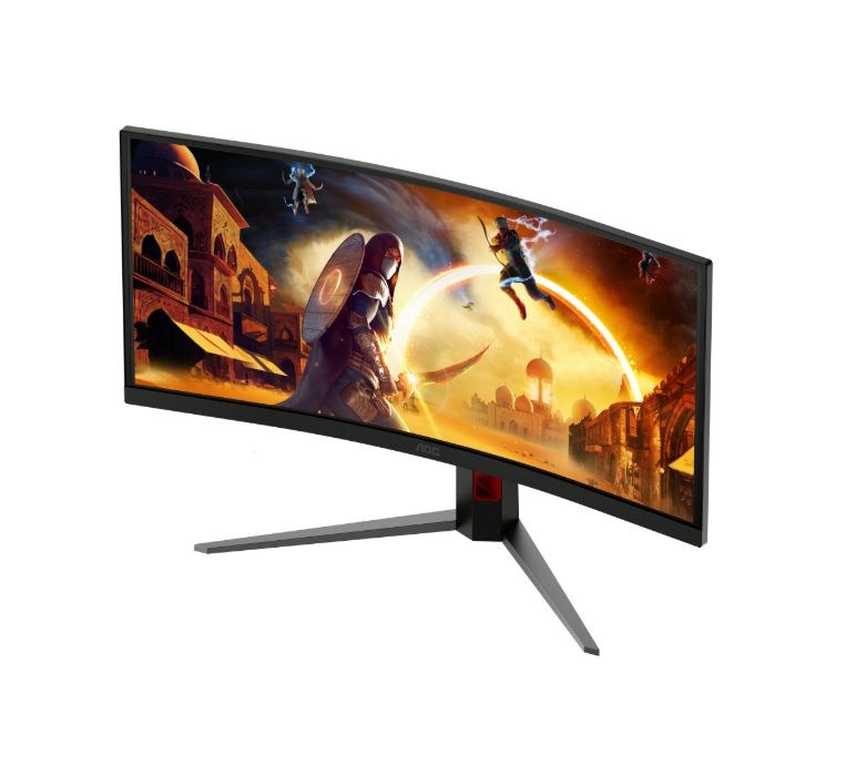 Монитор AOC CU34G4CA, 34, Curved Fast VA, WQHD, 180Hz, 1ms, Adaptive Sync, USB Hub, HDMI, DP
