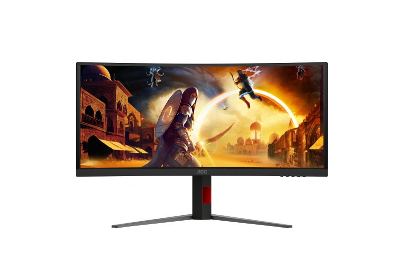 Monitor AOC CU34G4ZCA, 34, Curved Fast VA, WQHD, 250Hz, 1ms, Adaptive Sync, USB Hub, HDMI, DP