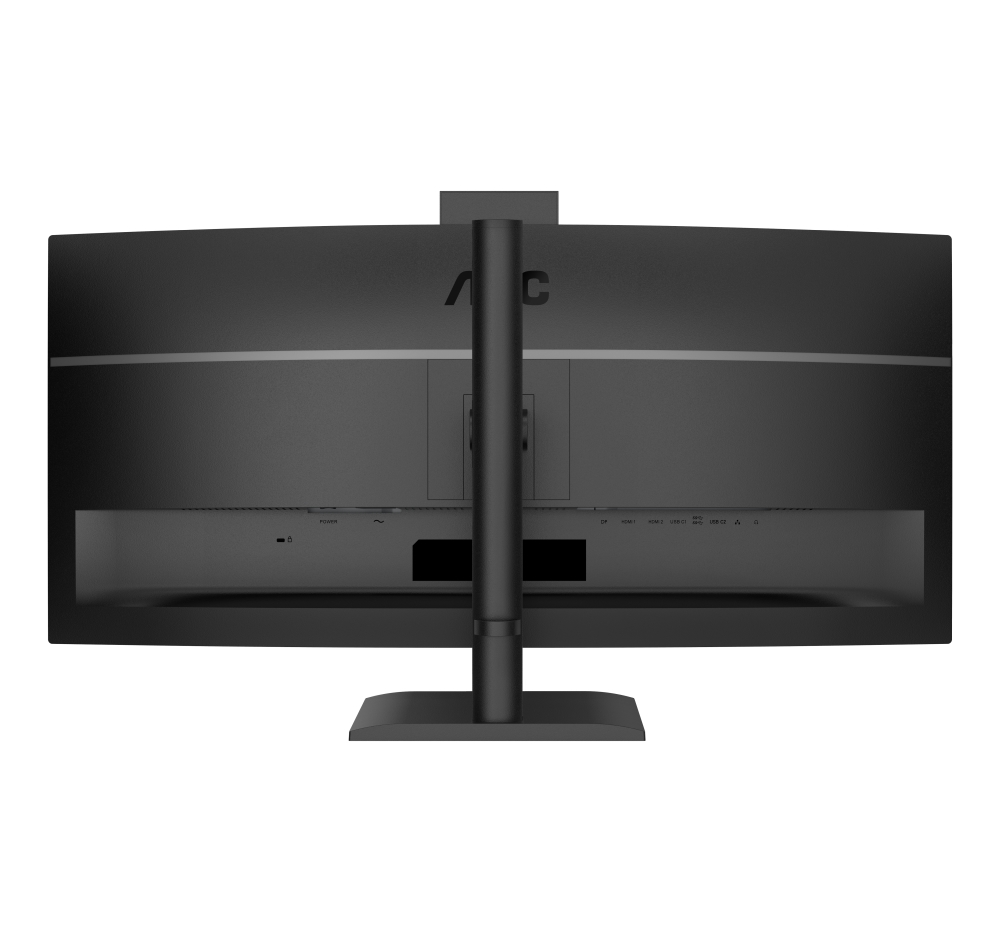 Монитор AOC CU34E4CW, 34, Curved VA, WQHD, 120Hz, 4ms, Webcam 5MP, USB Hub, KVM, RJ45, HDMI, DP