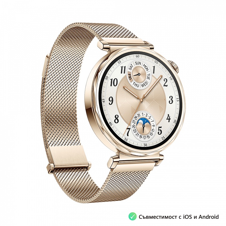 Smartwatch Huawei Watch GT5 Jana-B19M, Gold Mil