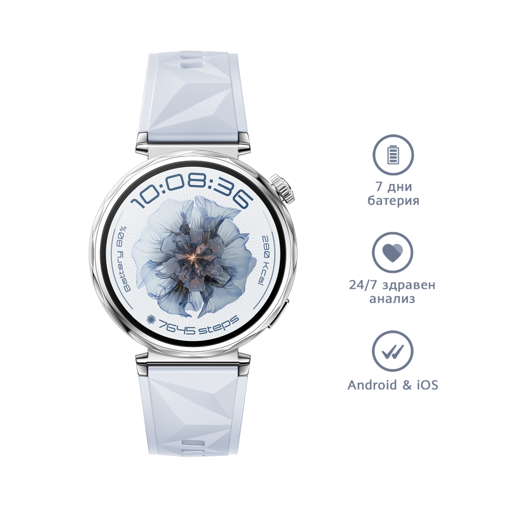 Smartwatch Huawei Watch GT5 Jana-B19FC, Blue Flu