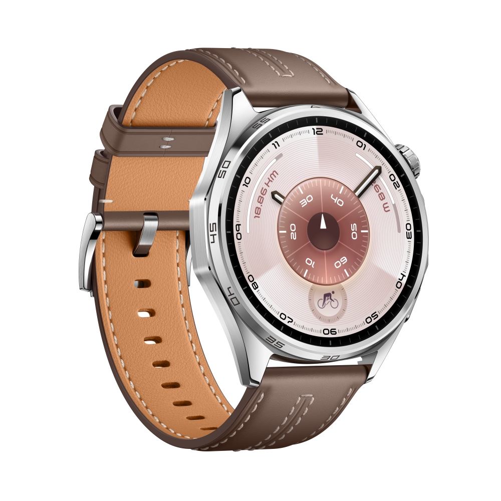 Смарт часовник Huawei Watch GT6 Atum-B19L сива кожа + FreeBuds SE 3 черни