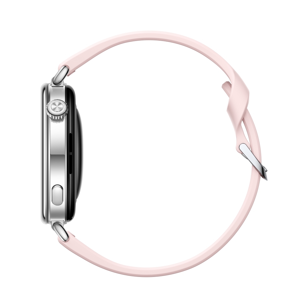 Smartwatch Huawei Watch GT 7 Konsu‑B39F, pink fluoroelastomer strap + Huawei FreeBuds SE 4 ANC earbuds, white