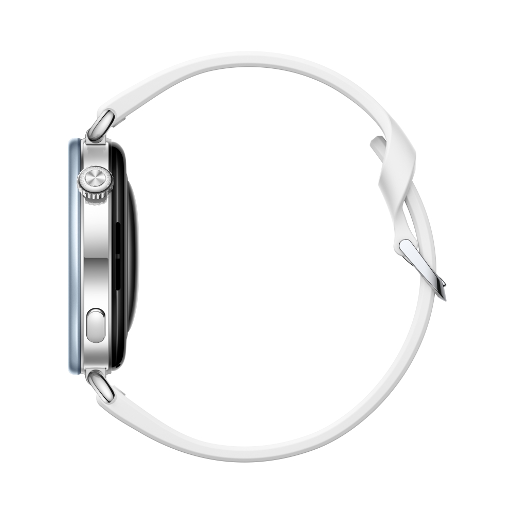 Смарт часовник Huawei Watch GT 7 Konsu‑B39FB, синьо-бяла флуороеластомерна каишка + слушалки Huawei FreeBuds SE 4 ANC, бели