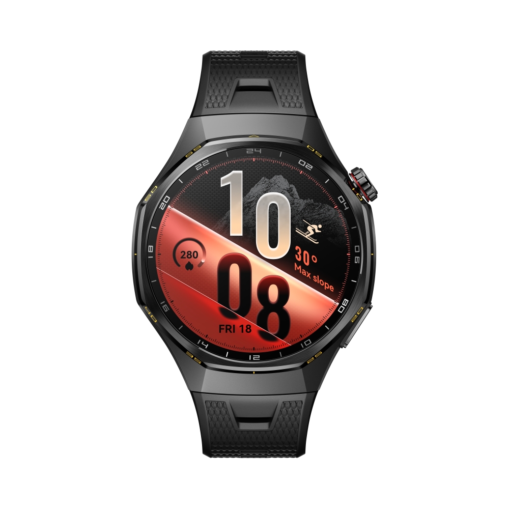 Smartwatch Huawei Watch GT 7 Pro Atum‑B49F, black fluoroelastomer strap + Huawei FreeBuds SE 4 ANC earbuds, white