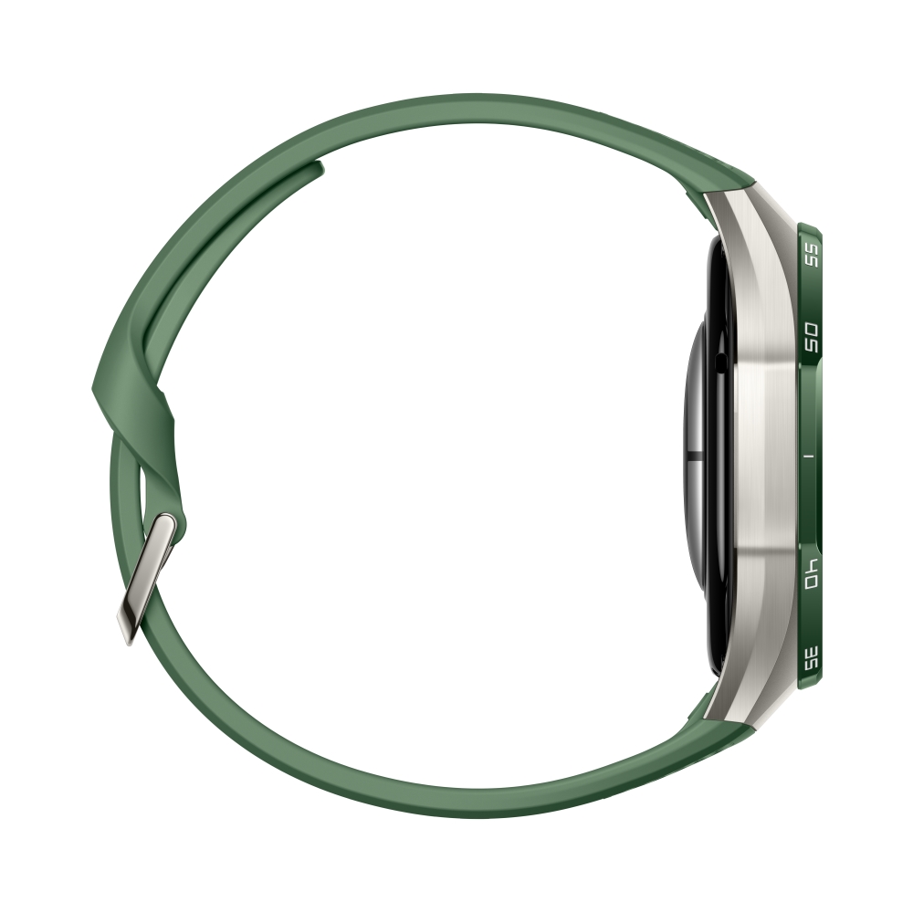 Смарт часовник Huawei Watch GT 7 Pro Atum‑B49C, зелена флуороеластомерна каишка + слушалки Huawei FreeBuds SE 4 ANC, бели