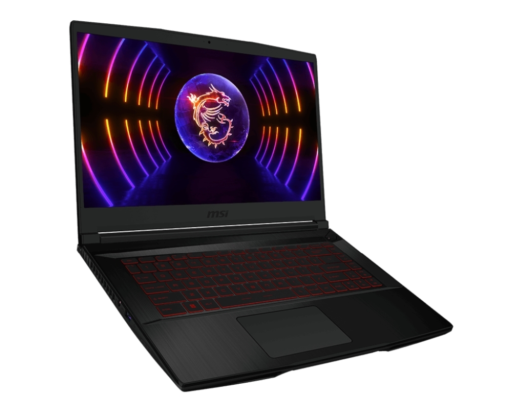 Gaming laptop MSI Thin GF63 12UC 15.6 i5-12450H RTX 3050 4GB 8GB DDR4 512GB SSD, noOS