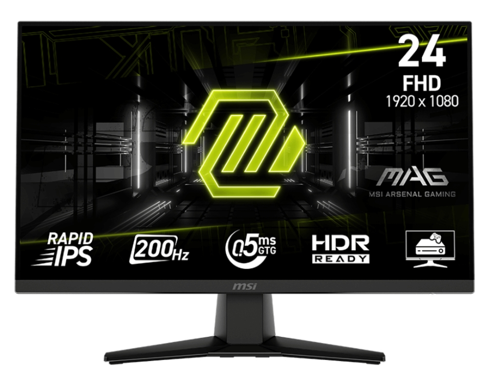MSI MAG 242F 23.8 0.5ms 200Hz Rapid IPS FHD Gaming Monitor