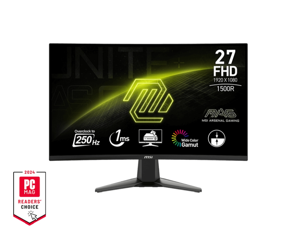 Монитор MSI MAG 27C6X, 27 FHD 1920x1080 AI Vision