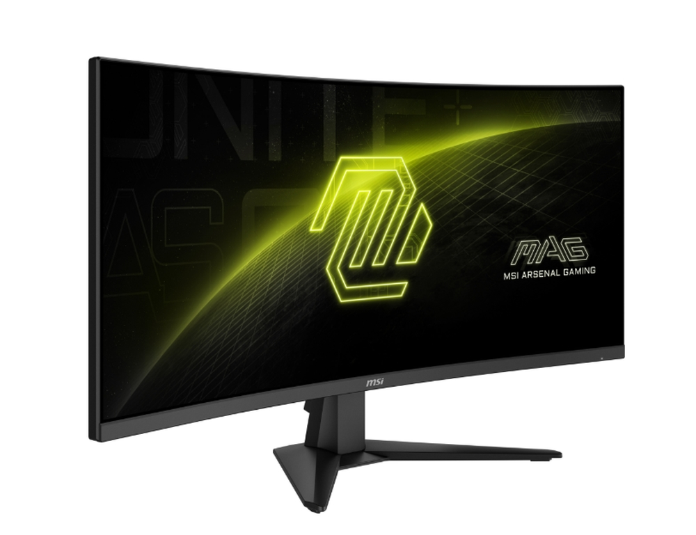 MSI MAG 346CQ 34 1ms 180Hz Rapid VA UWQHD Curved Gaming Monitor