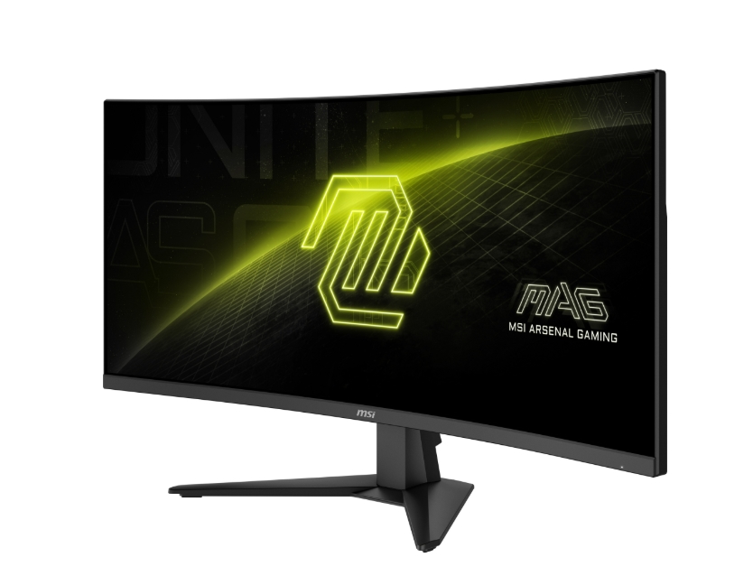 MSI MAG 346CQ 34 1ms 180Hz Rapid VA UWQHD Curved Gaming Monitor