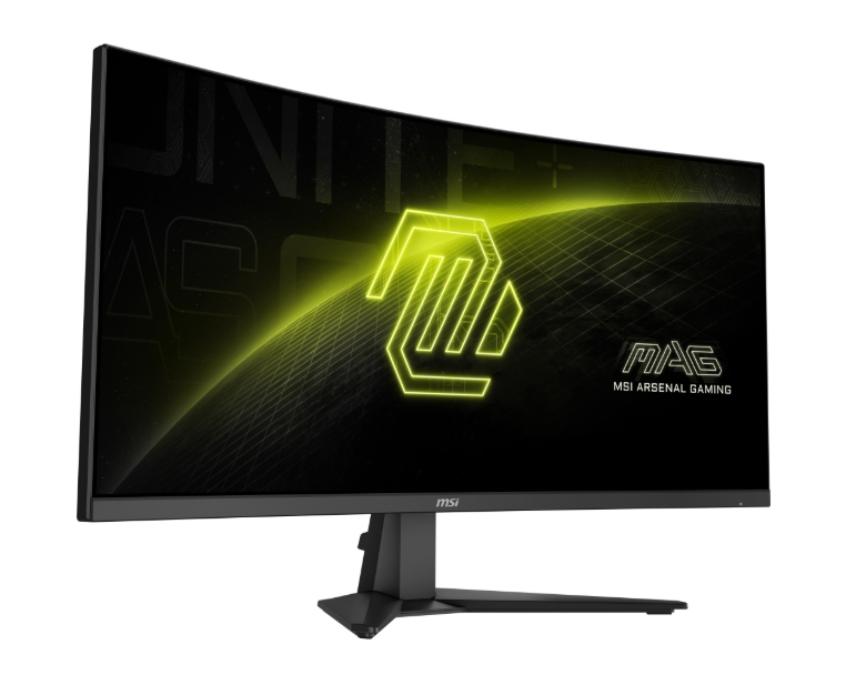 MSI MAG 346CQ 34 1ms 180Hz Rapid VA UWQHD Curved Gaming Monitor