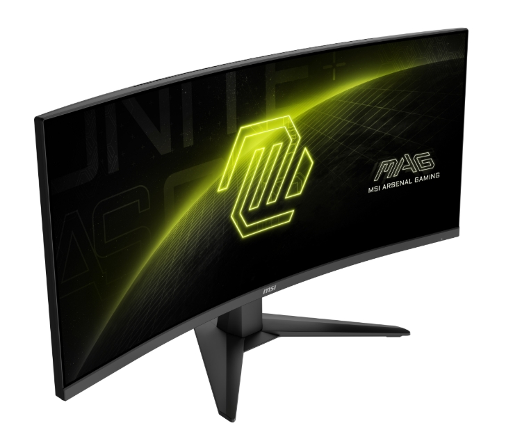MSI MAG 346CQ 34 1ms 180Hz Rapid VA UWQHD Curved Gaming Monitor